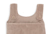 Bettaufbewahrungstasche Cloudy Rib - Milky Coffee