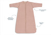 Baby Sleeping Bag with Removable Sleeves 90cm Twinkling - Wild Rose