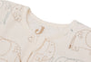 Baby Schlafsack mit abnehmbaren Ärmeln 70cm - Elephant Tales