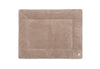 Krabbeldecke 75x95cm Cloudy Rib - Milky Coffee
