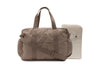 Sac Embossed Lily - Milky Coffee