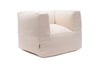 Fauteuil Pouf Enfant Twill - Natural