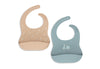 Bib Silicon - On The Go - 2 Pack