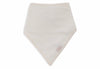 Bavoir Bandana Velvet Rib - Wild Rose/Ivory - 2 Unités