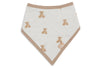 Bavoir Bandana - Teddy Bear - GOTS - 2 Unités