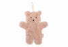 Pacifier Cloth - Teddy Bear - Wild Rose