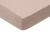 Hoeslaken Jersey 60x120cm - Wild Rose/Ivory - 2 Stuks