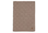 Decke Wiege 75x100cm Box Knit - Milky Coffee - GOTS