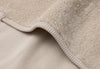 Couverture Lit Bébé 100x150cm Basic Jersey/Sherpa - Warm Sand