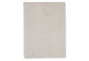 Blanket Cradle 75x100cm Basic Knit - Nougat/Coral Fleece