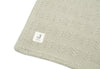 Couverture Berceau 75x100cm Grain knit - Olive Green/Velvet