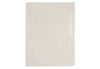 Decke Wiege 75x100cm Check Knit - Oatmeal/Teddy Fleece