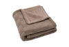 Couverture Berceau 75x100cm Box Knit - Milky Coffee/Velvet - GOTS