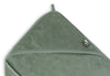 Kapuzenhandtuch Frottee 75x75cm - Ash Green
