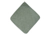 Kapuzenhandtuch Frottee 75x75cm - Ash Green