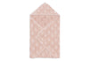Bath cape Terry 75x75cm Miffy Jacquard - Wild Rose