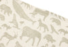 Cloth Muslin 70x70cm Animals - Olive Green - 3 Pack