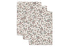 Gant de toilette Gaze de Coton Retro Flowers - 3 Unités