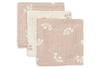 Serviette Gaze de Coton Twig - Wild Rose - 3 Unités