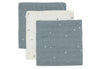 Hydrofiel Monddoekje Twinkling - Sea Green - 3 Stuks