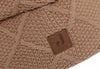 Pflegekörbchen Check Knit - Biscuit