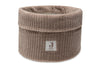 Changing Table Basket Cloudy Rib - Milky Coffee