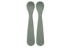 Spoon Silicone - Ash Green - 2 Pack