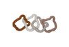 Jeu d'anneaux Silicone - Teddy Bear