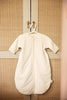 Gigoteuse avec Manches Amovibles Ronde 90cm Rib - Ivory