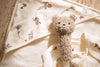 Rattle - Teddy Bear - Olive Green