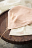 Bavoir Bandana Velvet Rib - Wild Rose/Ivory - 2 Unités