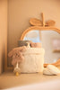 Pacifier Cloth - Teddy Bear - Wild Rose