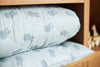 Housse de Couette et Taie 100x140cm Miffy Shadow - Sea Green