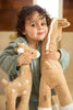 Stuffed Animal XL Giraffe - Jungle Jambo - Biscuit