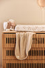 Couverture Lit Bébé 100x150cm Basic Jersey/Sherpa - Warm Sand