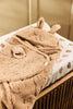 Wrap Blanket Miffy Jacquard Teddy - Biscuit