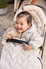 Chancelière buggy/stroller Embossed - Sand