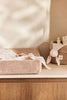 Changing Table Basket Cloudy Rib - Milky Coffee
