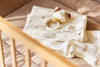 Krabbeldecke 75x95cm Cloudy Rib - Milky Coffee