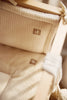 Boxbumper 180x30cm Cloudy Rib - Oatmeal