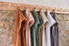 Kapuzenhandtuch Frottee 75x75cm - Ash Green