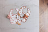 Bib Waterproof Peach - 2 Pack