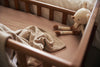 Decke Wiege 75x100cm Soft Waves - Olive Green