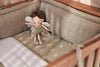 Bettlaken Kinderbett 120x150cm My Tiny Miracle - Olive Green