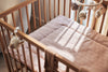 Krabbeldecke 75x95cm Grain Knit - Wild Rose
