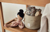 Gant de toilette Gaze de Coton Retro Flowers - 3 Unités
