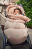 Footmuff buggy/stroller Puffed - Biscuit