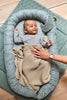 Decke Kinderbett 100x150cm Basic Knit - Nougat