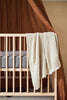 Decke Kinderbett 100x150cm Basic Knit - Nougat