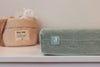 Housse matelas à Langer 50x70cm Shell Knit - Sea Foam - GOTS